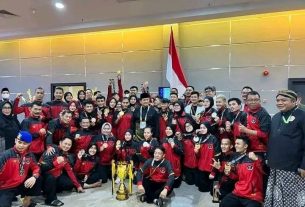 Srikandi Asal Muba Wakili Indonesia Ajang World Champions Pencak Silat di Malaysia