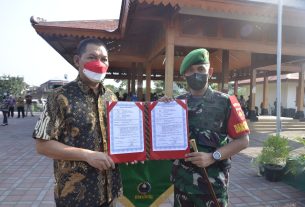 TMMD Sengkuyung Tahap II Tahun 2022 Di Wilayah Kodim 0735/Surakarta Resmi Ditutup, Sasaran Selesi 100 %