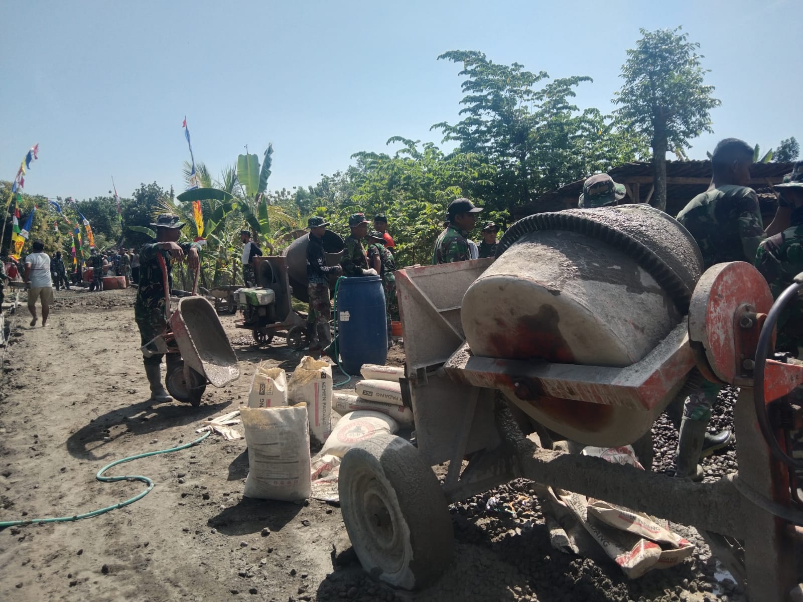 Tak Main-Main Tiga Mesin Molen Dioperasikan Bersamaan