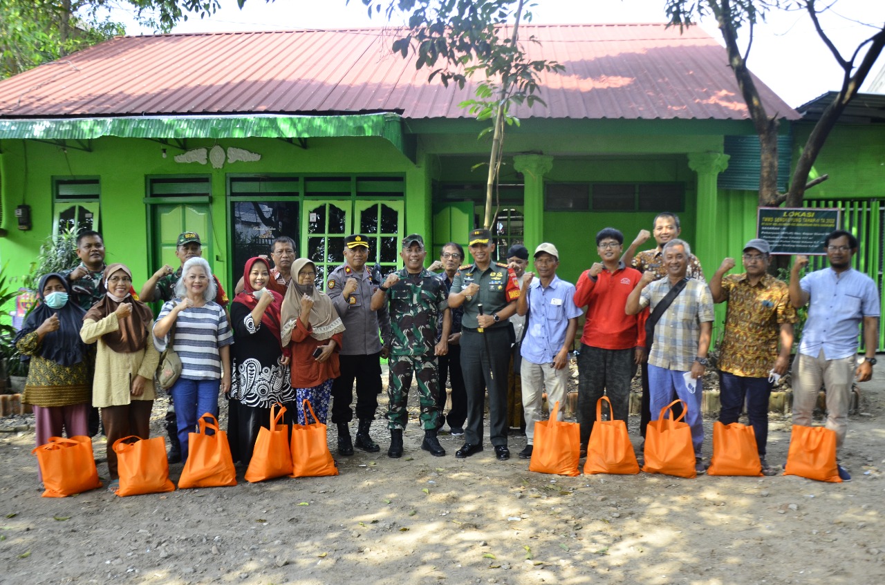 Tim Wasev Kodam IV/Diponegoro Kunjungi Lokasi TMMD Sengkuyung Tahap II Kodim 0735/Surakarta