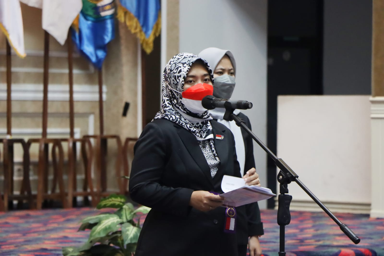Wagub Chusnunia Kukuhkan  Paskibraka Provinsi Lampung dalam Rangka Peringatan HUT RI ke-77