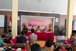 Wakili Danramil, Pelda Rohmat Hadiri Musyawarah Antar Desa Dalam Penetapan Pendirian BUMDes