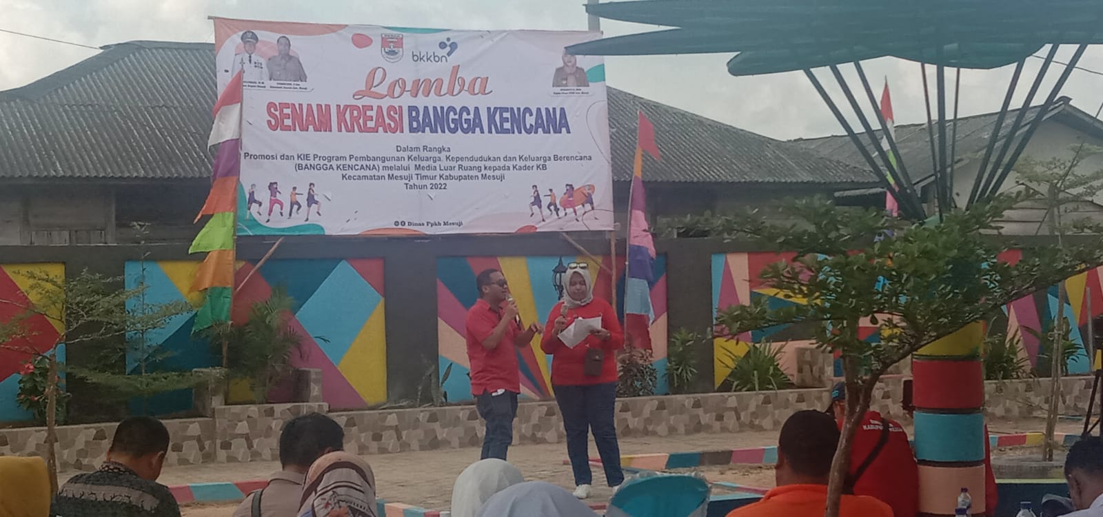 BKKBN Mesuji Menggelar Lomba Senam Kreasi Bangga Kencana