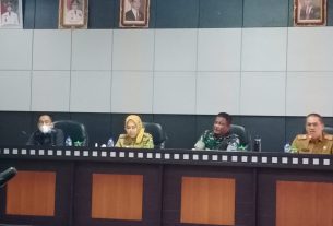 Pj Bupati Tubaba Menghadiri Rapat Segmen Batas Wilayah