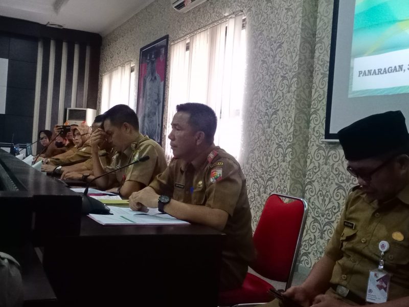 Pj Bupati Tubaba Menghadiri Rapat Segmen Batas Wilayah