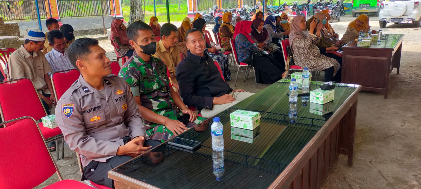 Babinsa Krasak Hadiri Rembuk Pencegahan Stunting