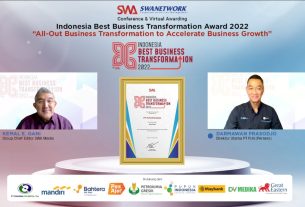 Berhasil Hadapi Era Disrupsi, PLN Sabet Penghargaan Indonesia Best Business Transformation