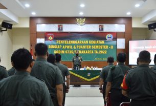 Binsiap Apwil Dan Puanter, Langkah Nyata Kodim 0735/Surakarta Tingkatkan Kemampuan Prajuritnya