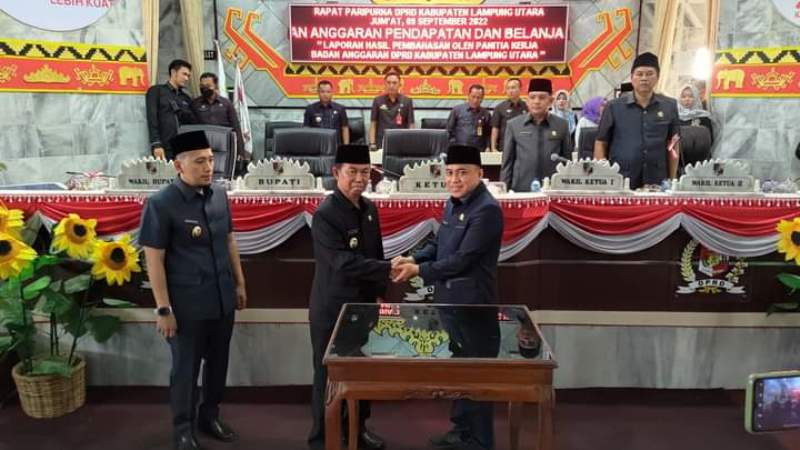 DPRD Lampura gelar paripurna APBD P