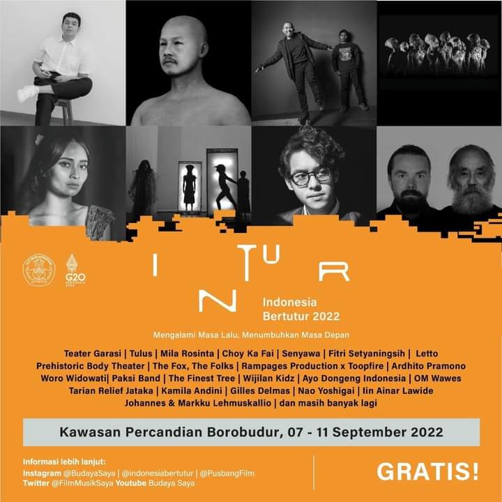 Dian Sastro: 7-11 September ke Borobudur, Kita Hadiri Festival Indonesia Bertutur Yuk!