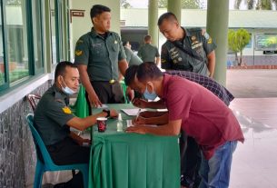 Dihadapan Komponen Masyarakat, Dandim 0105/Abar Kupas Pokok - Pokok Kebijakan Pimpinan TNI AD Bidang Teritorial