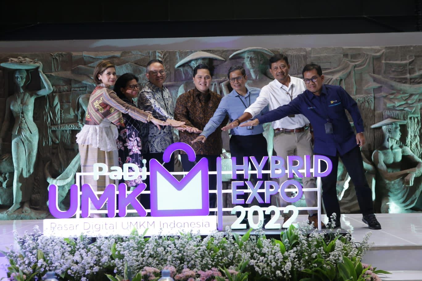 Dorong Pemulihan Ekonomi, Kementerian BUMN Gelar PaDi UMKM Hybrid Expo 2022