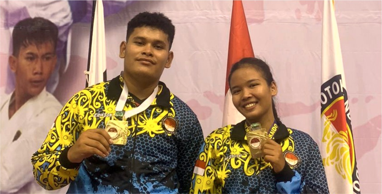 Dua Mahasiswa Kampus The Best IIB Darmajaya Juara Kejurnas Karate di Depok