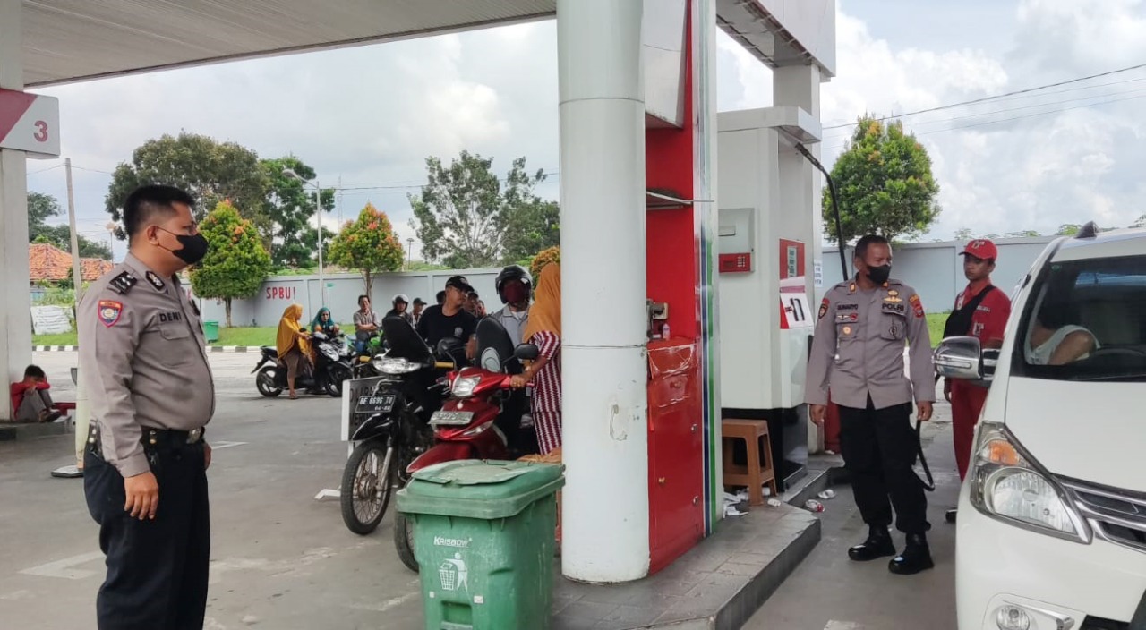 Ini Cara Polres Tulang Bawang Cegah Penyelewengan BBM Bersubsidi