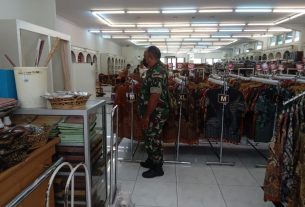 Inilah Peran Serta Babinsa Kemlayan Cegah Covid-19