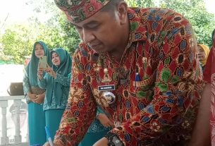 Jadi Camat di Tanah Kelahirannya RA Habibie Bertekad Majukan Abung Timur