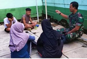 Koramil Nogosari Berikan Motivasi Kepada Pemuda Pemudi Yang Ingin Daftar TNI