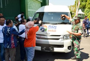 Melalui CSR, Kodim Bojonegoro terima bantuan Mobil Operasional dari BRI
