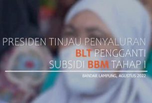 Penyaluran BLT BBM di Bandar Lampung