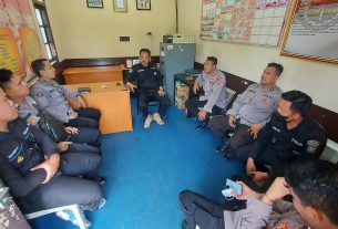 Polres Lampung Utara Terima Kunjungan Supervisi Bid Humas Polda Lampung