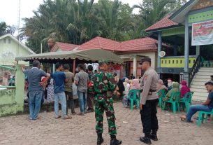 Prajurit Jajaran Kodim 0105/Abar Diterjunkan Amankan Lokasi Pilchiksung Di Seluruh TPS Yang Ada Di Aceh Barat