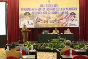 Gubernur Arinal Ajak Kabupaten/Kota Bersinergi Tingkatkan Daya Saing UMKM agar Dapat Menopang Perekonomian Daerah