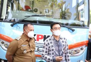 Roadshow Bus Komisi Pemberantasan Korupsi Sudah Tiba Di Lampung Selatan
