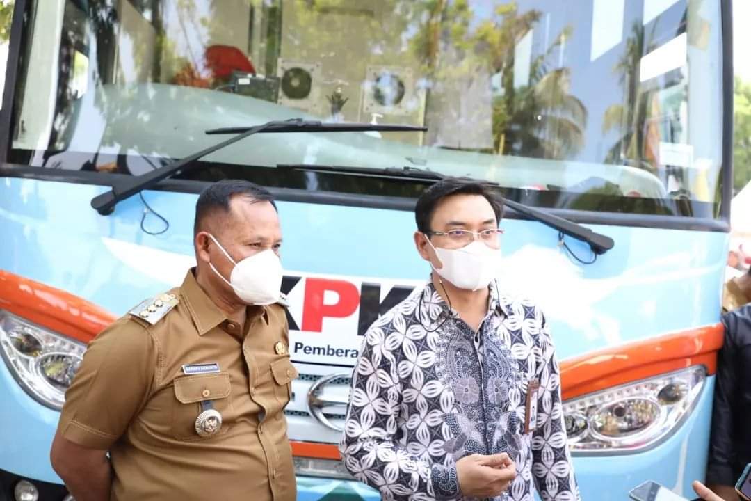 Roadshow Bus Komisi Pemberantasan Korupsi Sudah Tiba Di Lampung Selatan