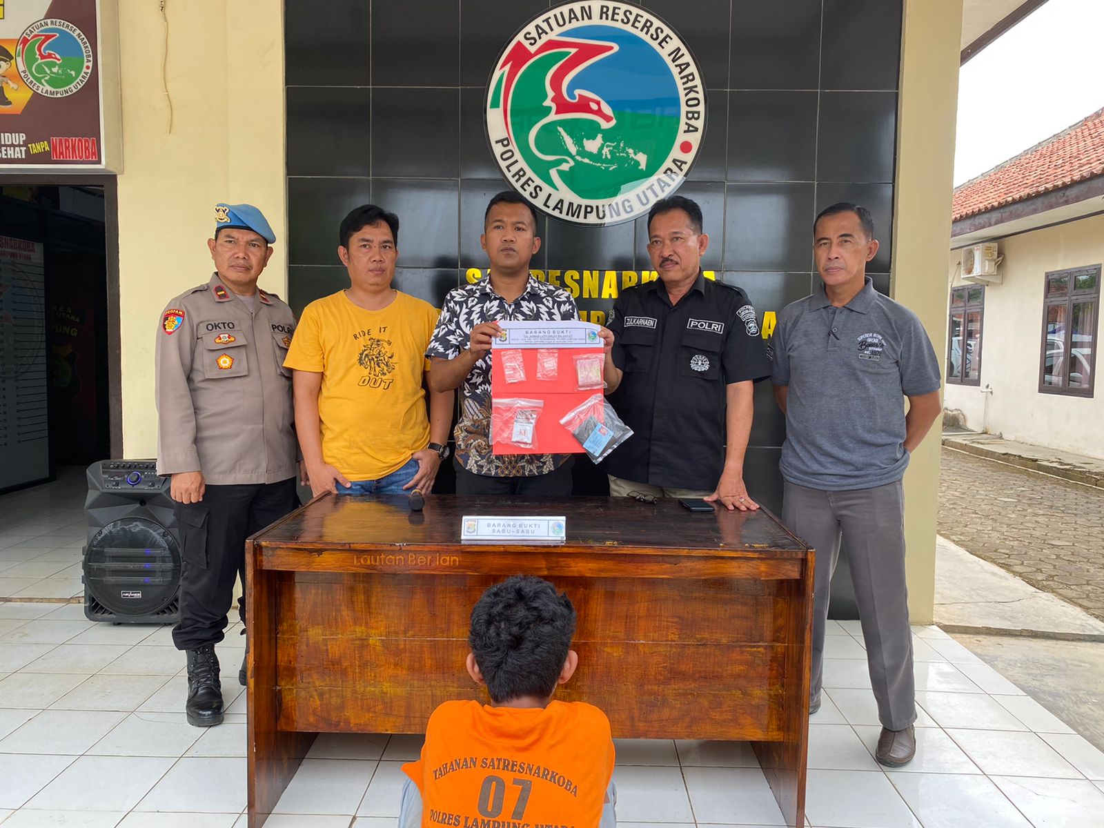 Sempat Kabur, DPO Tersangka Narkoba Diringkus Polres Lampung Utara