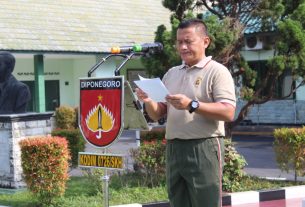 Kodim 0726/Sukoharjo Gelar Upacara Peringatan Haornas ke - 39 Tahun 2022.