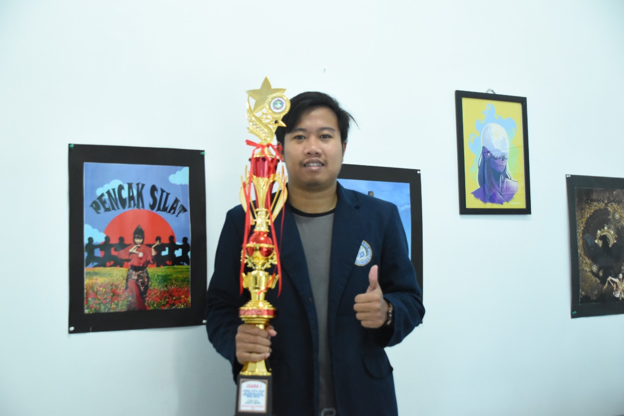 The Best, Mahasiswa IIB Darmajaya Juara 1 Lomba Cipta Puisi Peksimprov Lampung 2022