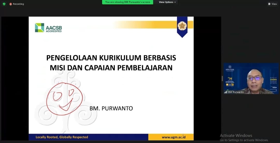 Tingkatkan Kompetensi Lulusan, Prodi Manajemen IIB Darmajaya Gelar Workshop Revitalisasi Kurikulum Berbasis OBE