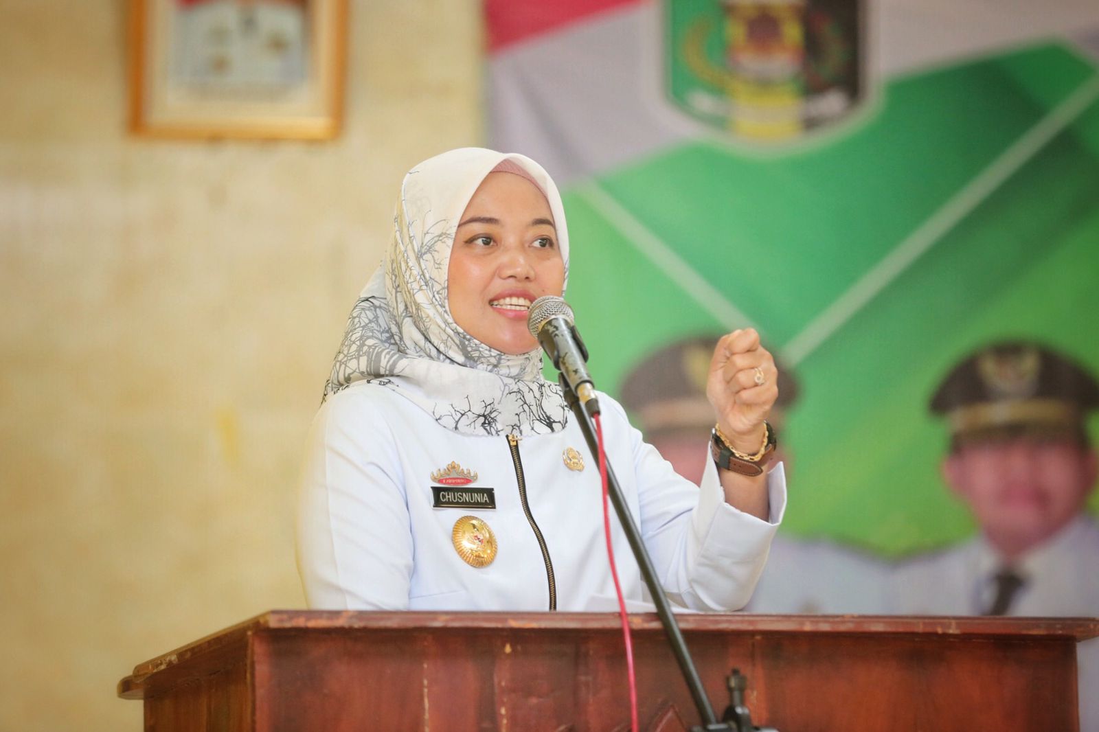 Wagub Chusnunia Chalim Hadiri Deklarasi dan Sosialisasi Sekolah Ramah Anak Tahun 2022 di Lampung Timur