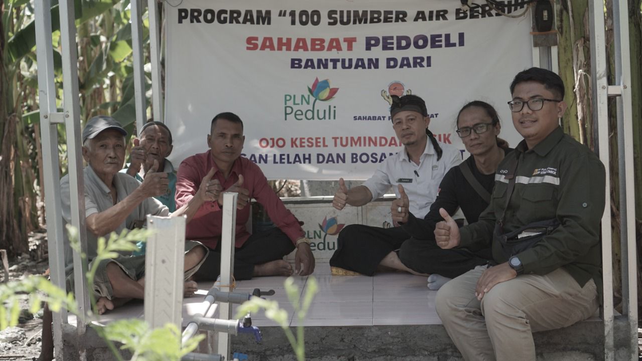 165 KK di Dusun Dasan Baru Lombok Timur Nikmati Air Bersih dari Program PLN Peduli