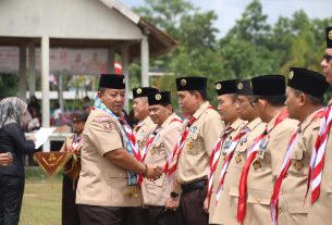 Apel Besar Hari Pramuka Ke-61 Tingkat Daerah Lampung, Gubernur Arinal Harapkan Pramuka Memberikan Kualitas Terbaik Bagi Pendidikan Karakter Bangsa