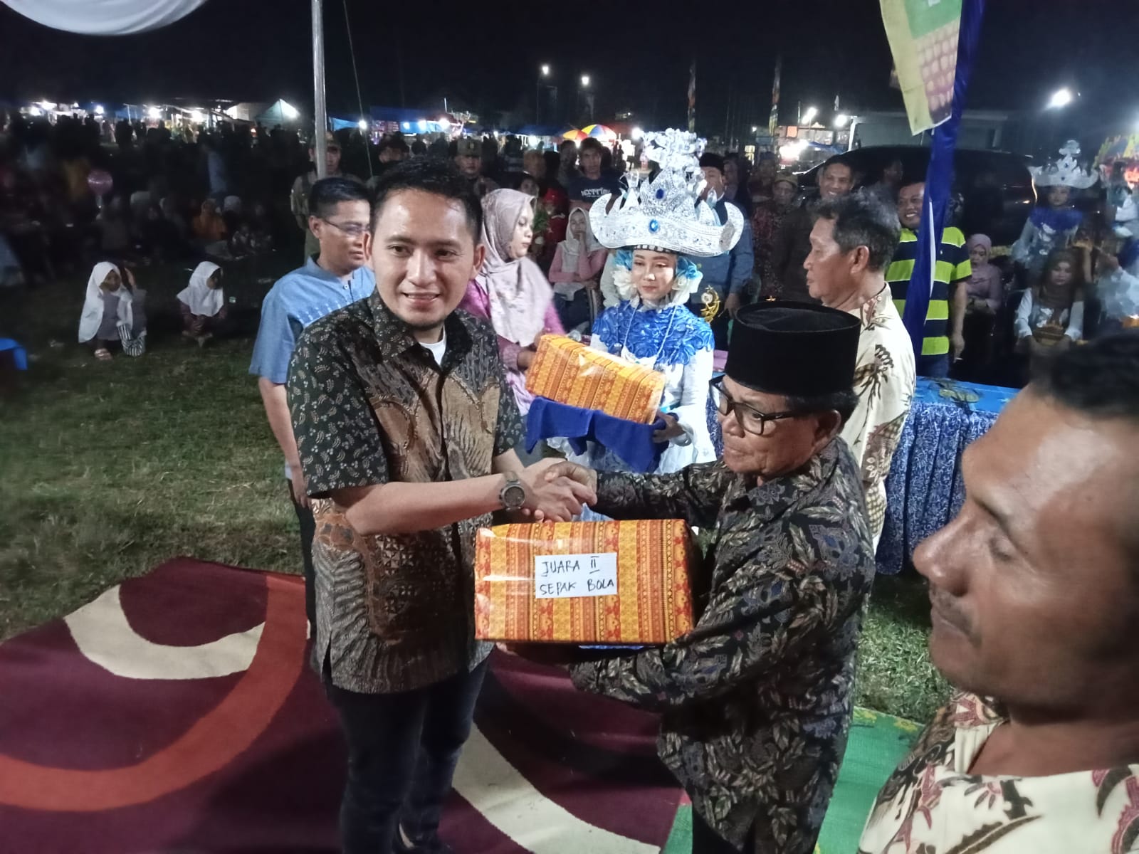 Ardian Saputra meriahkan Harlah Desa Papan Asri Ke 38