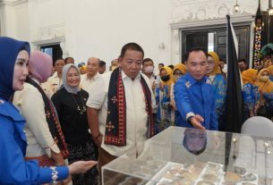 Bupati Way Kanan Hadiri Pembukaan Festival Lampung Craft ke-III Tahun 2022