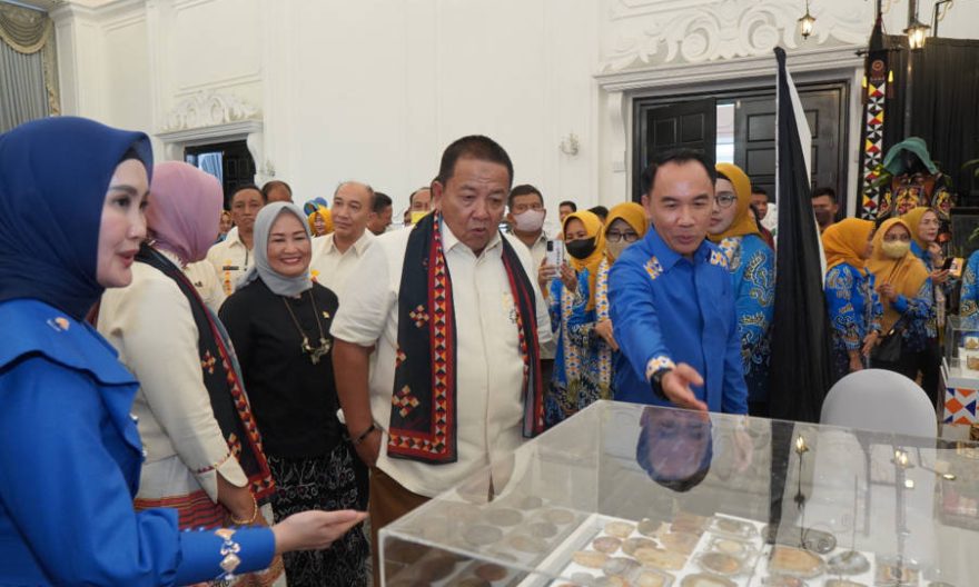 Bupati Way Kanan Hadiri Pembukaan Festival Lampung Craft ke-III Tahun 2022