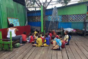 Calistung Satgas Mandala III Kopassus Di Kabupaten Asmat Papua