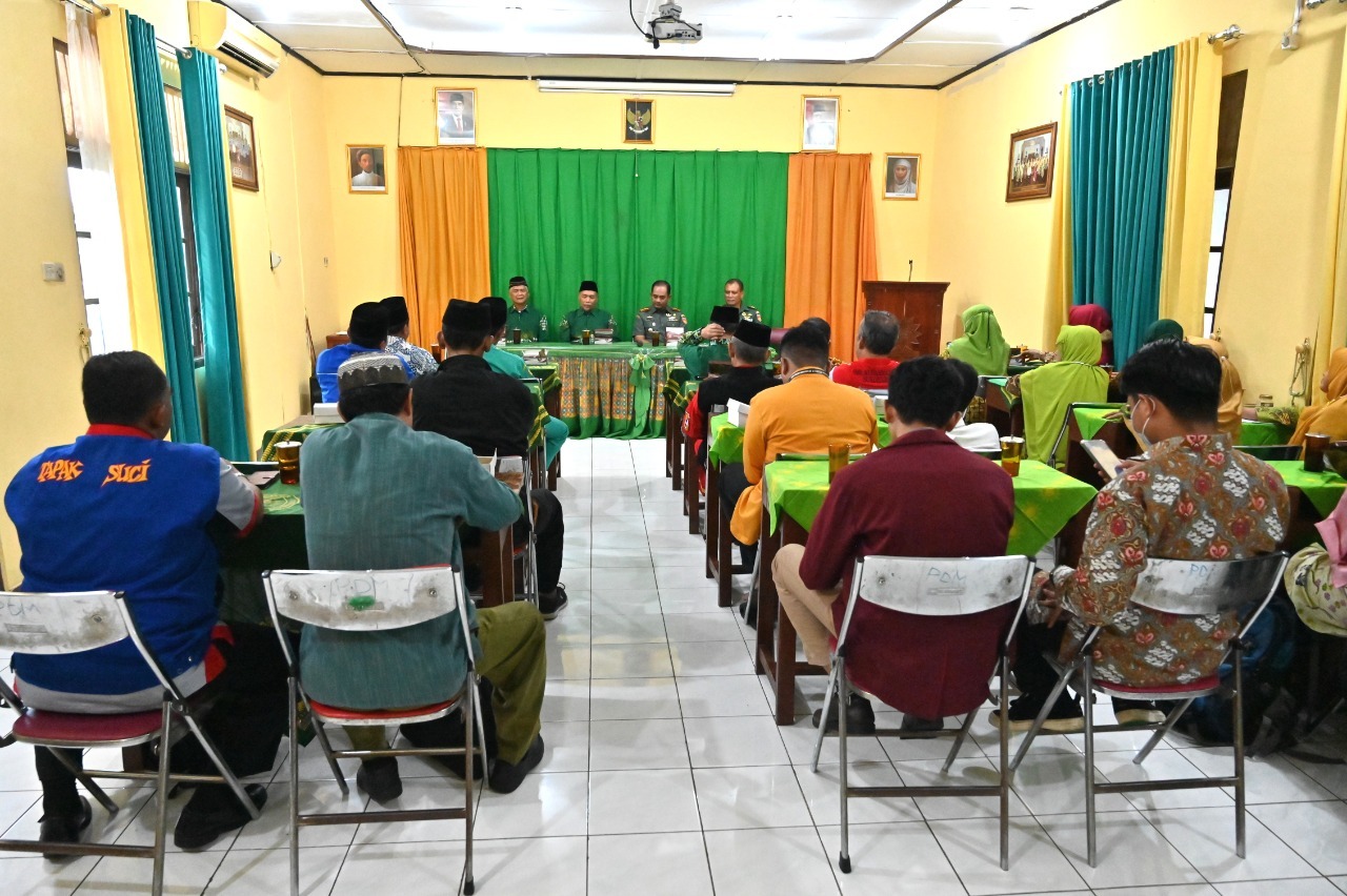 Dandim 0726/Sukoharjo laksanakan silaturahmi dengan Bapak Wiwoho Aji Santoso, S.Pd (Ketua PDM Muhammadiyah Sukoharjo