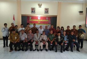 Danramil 03/Serengan Hadiri Rakor FKUB di Wilayah Binaannya.