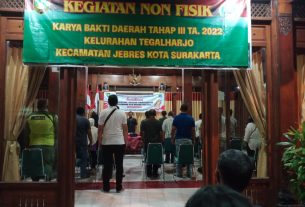 Danramil 04/Jebres Berikan Penyuluhan Bela Negara, Wasbang Pada Sasaran Non Fisik KBD