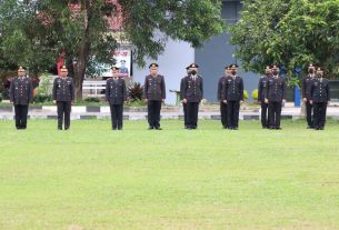 Kepolisian Resor (Polres) Tulang Bawang, Polda Lampung, menggelar Upacara memperingati Hari Sumpah Pemuda ke-94 tahun 2022.