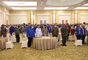 Hadiri Pelantikan dan Rakerda DPD KNPI Lampung 2022-2025, Gubernur Arinal Djunaidi Ajak Kader KNPI Bersinergi dalam Pembangunan di Provinsi Lampung