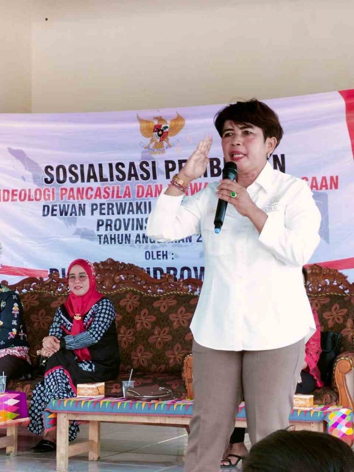 Anggota DPRD Lampung Budhi Condro Sosialisasi IPWK