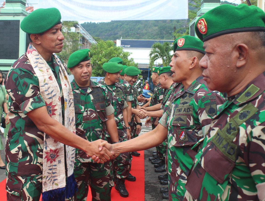 Jabat Danrem Solo, Kolonel Inf Anan Nurakhman Kunjungi Kodim 0728/Wonogiri