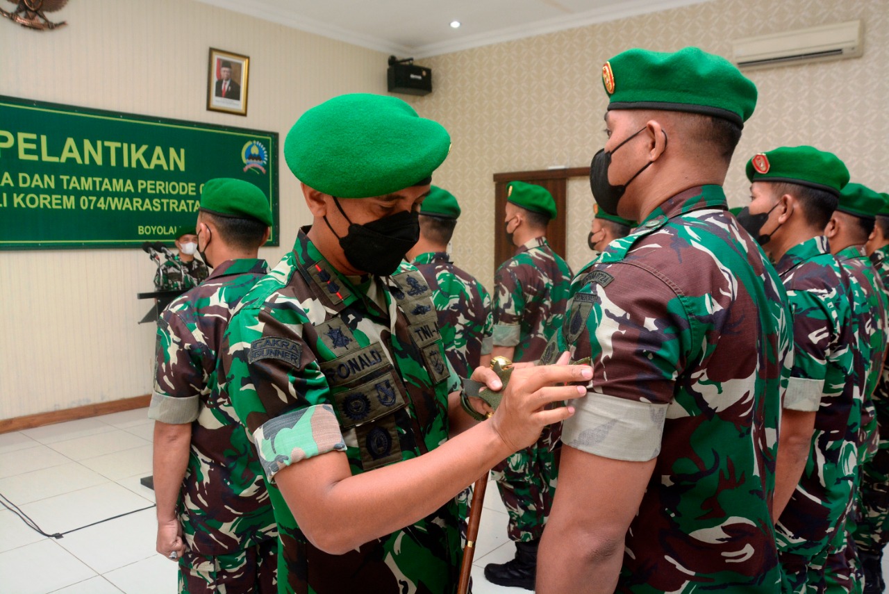 Kenaikan Pangkat Adalah Penghargaan Dan Prestasi Prajurit