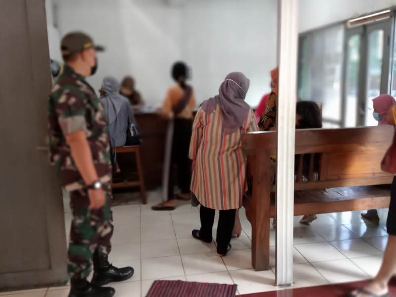 Klinik An- Nisa Jadi Sasaran PPKM & Prokes Babinsa Danukusuman
