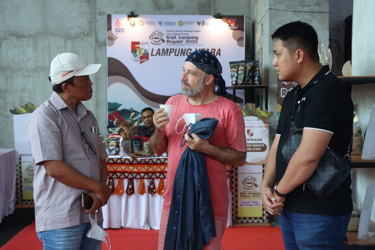 Kopi Lampung Begawi 2022 di Sarinah Jakarta Berlangsung Meriah