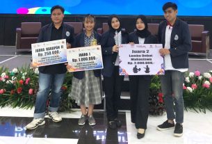Mahasiswi Prodi Akuntansi Darmajaya Juara Kompetisi Stocklab Tingkat Perguruan Tinggi se-Lampung